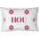 Taie décorative matelassée Houston Basketball 36 po x 20 po