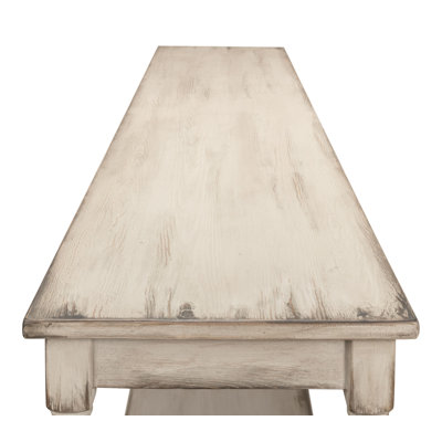 Jensen 95'' W Solid Wood Console Table