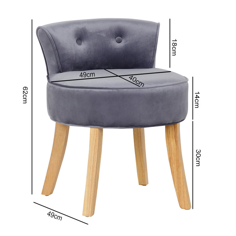 Manufactured Wood Accent Stool