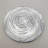 Popel Gilded Glass Dinner Plate Silver