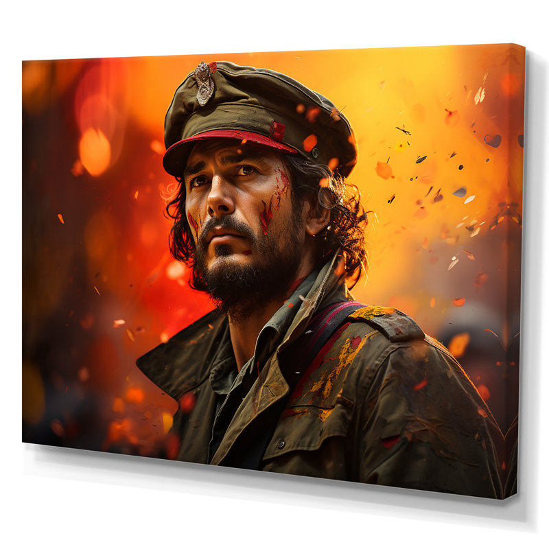 Cuba Che Guevara Impression, H 12 po x l 20 po x P 1 po, Toile tendue