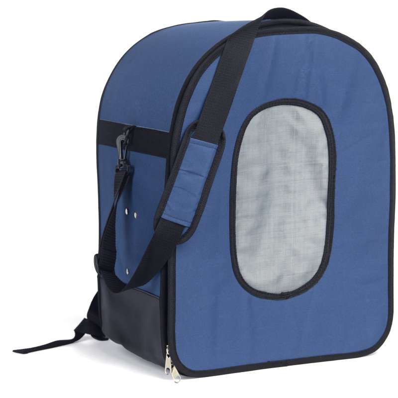 Sac de transport pour oiseaux avec perchoir Chrisvin, H 19,75 po x l 10,5 po x P 14,75 po, Bleu