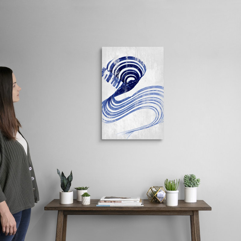 Reproduction d’art sur toile, "Rhumba III" par PI studio, H 24 po x l 16 po x P 1,25 po, Toile tendue