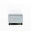 Avec rangement - tissu doux et capitonnage H 16,43 po x l 49,66 po x P 19,25 po