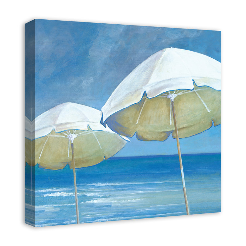 " Painted Beach Umbrellas "