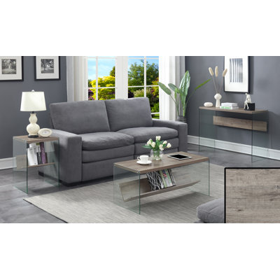Table basse de style traîneau avec rangement Allegonda