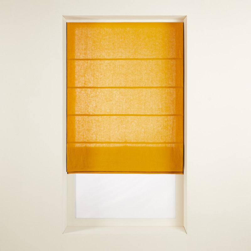 Carlina Semi Sheer, 45 cm L x 20 cm W, Orange