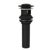 Push Pop-Up Bathroom Sink Drain with Overflow Holes