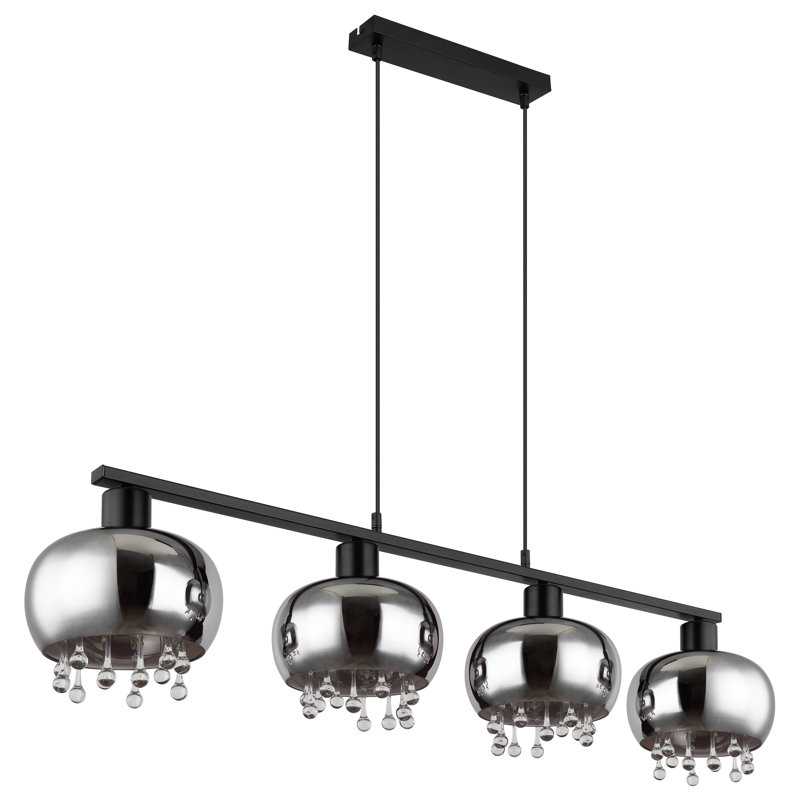 4 - Light Matte Black Pendant