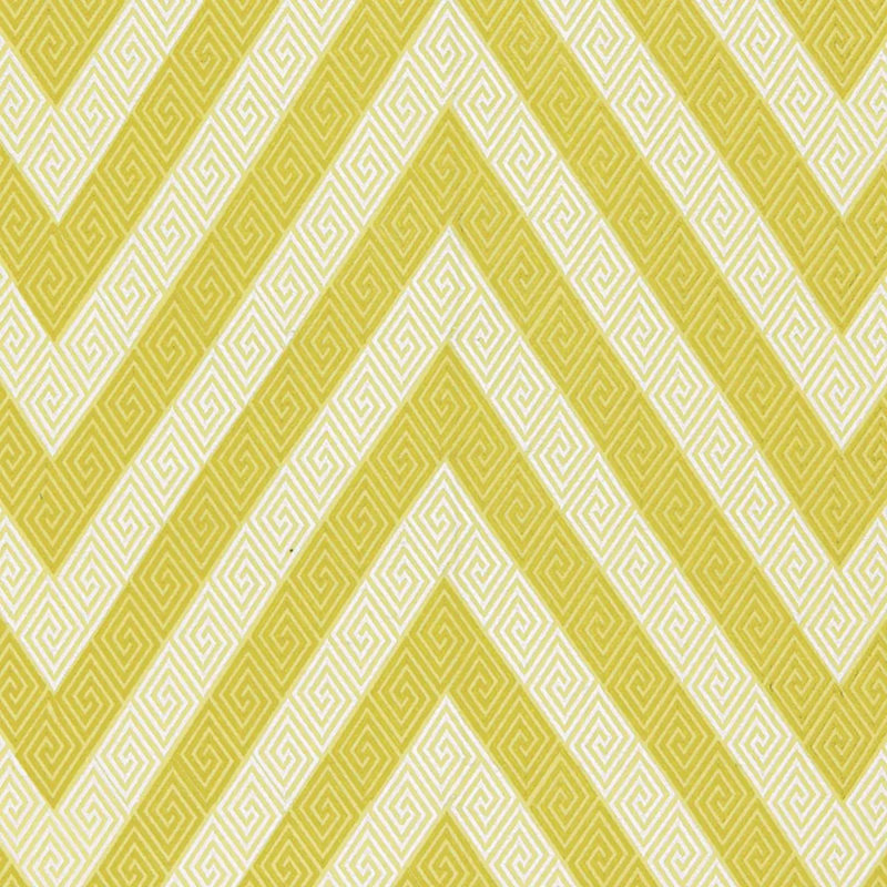 Tissu brodé Nebaha, Citron
