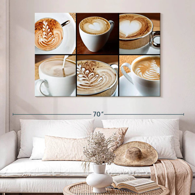Yarlin Coffee Artistry, 34" H x 51" W