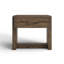 22.25'' Tall 1 - Drawer Nightstand in Brown