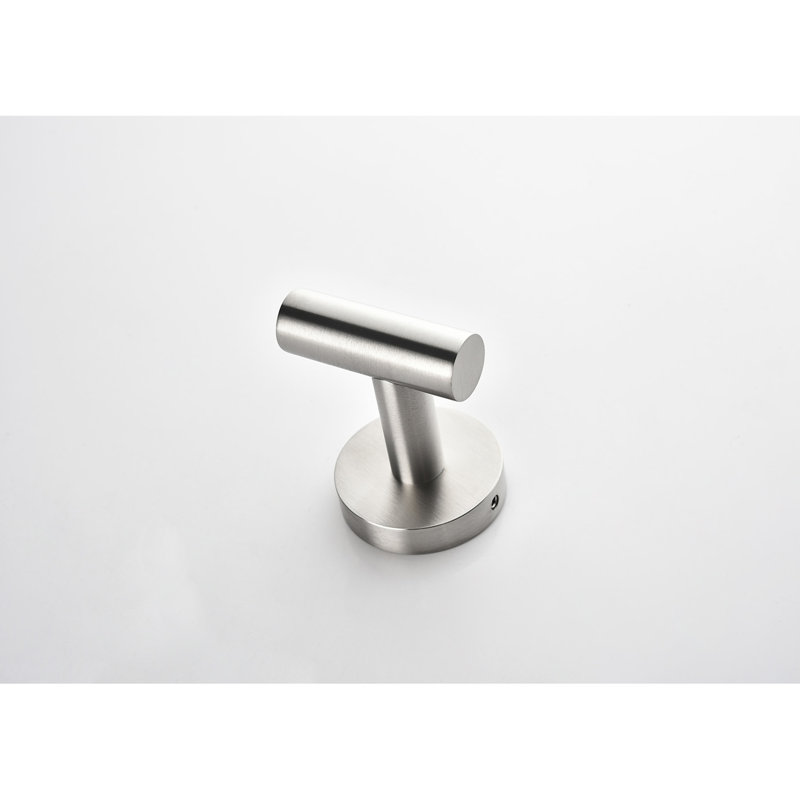 Bathroom 6 Towel Rack , Stainless Steel Wall Mount, Brushed Nickel, Scratch- Material, Finish Rack, Construction, User-
