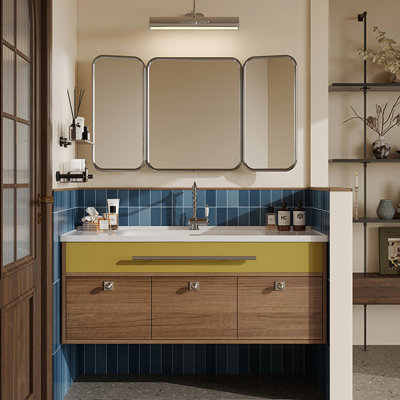 Armoire de salle de bain rétro