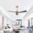 Breeleigh 52 "DC Ceiling Fan with Remote, Indoor Ceiling Fan, 3 ABS Blades-89157244