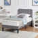 Auxter Upholstered Platform Bed Frame with Adjustable Headboard No Box Spring Needed