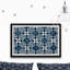 Contrasting Patterns - Single Picture Frame Print-164417526