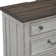 Chapmon 3 Drawer Nightstand w/ Charging Station