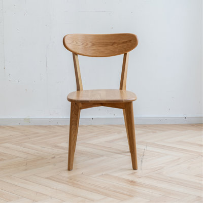 Dining Chair Wooden Natural Wood 100% Dirt-Free Wood Chair Solid Chair Table Chair Wooden Living Room Chair Simple And Natural