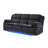 Winston Power Reclining Sofa with LED Lighting and Hidden Storage