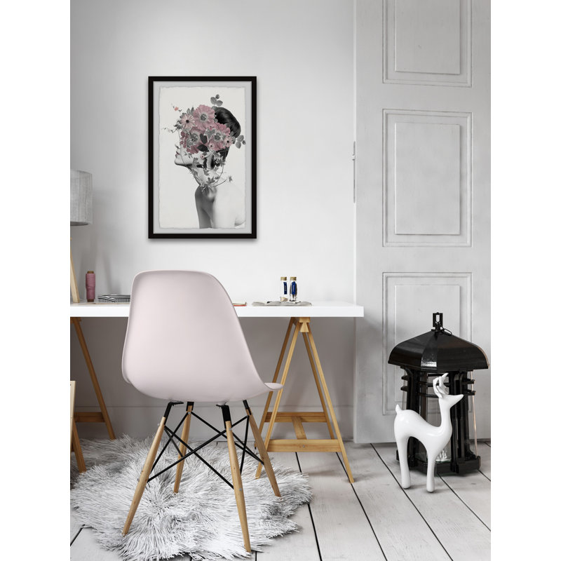 Flower Woman by Parvez Taj - Single Picture Frame Print, 91cm H x 61cm W x 3.81cm D