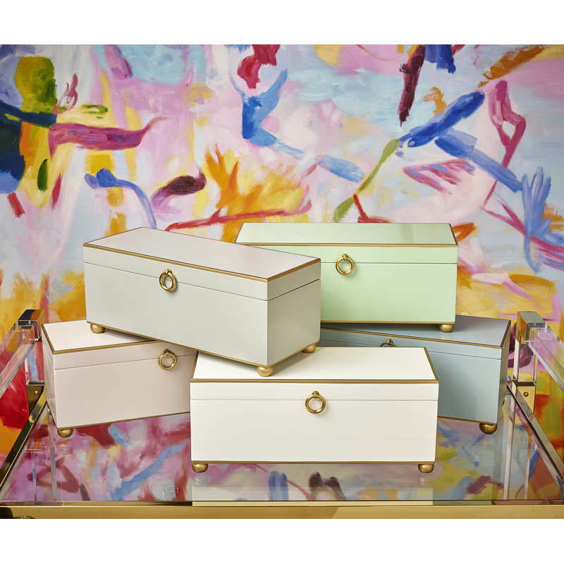 Boîte à bijoux rectangulaire