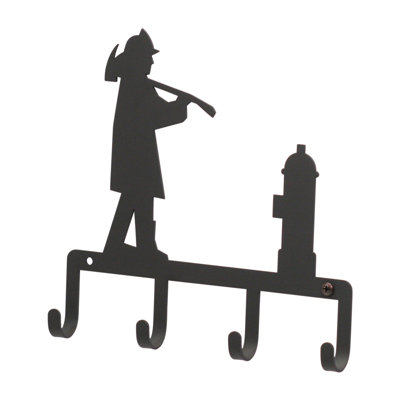 Cartwright Metal Wall Organizer with Key Hooks