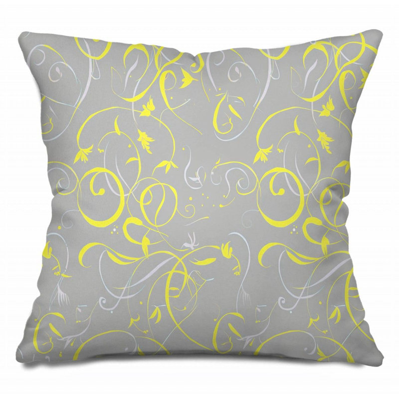  Coussin en coton réversible, H 18 po x l 18 po