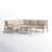Amina 54" Wide Symmetrical Sectional Seating Group-98250861