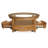 Goggins Round Cocktail Table With End Table-1836264633