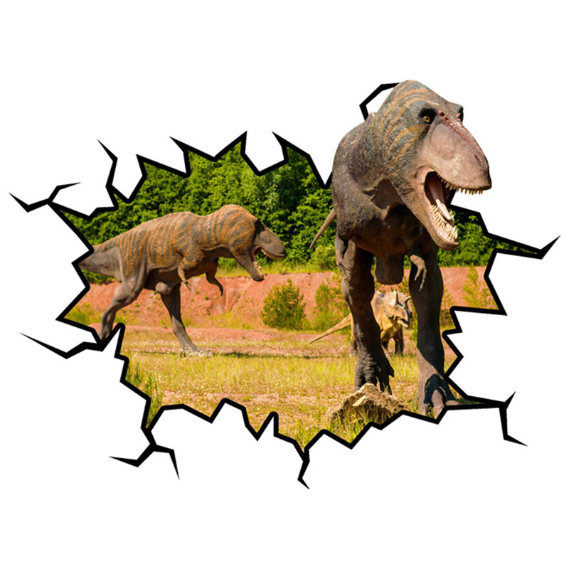 Animals Wall Decal, 24" H x 30" W x 0.01" D