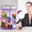 Organisateur de maquillage rotatif 360 avec 7 couches réglables - Rangement pour parfums et cosmétiques pour comptoir de salle de bain et de salle de bain-1527351098