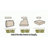 Sectional Couch Covers, Stretch Sofa Slipcover With Anti-Slip Pet Protection (1 Small Seat Cushion Cover, Ivory)-478325750-478325743