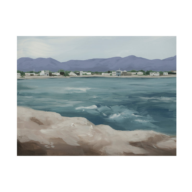 «Periwinkle Cove I» sur toile, H 18 po x l 24 po