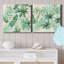 Palm Montage I - Ensemble de 2 reproductions d'art sur toiles tendues-1460896765