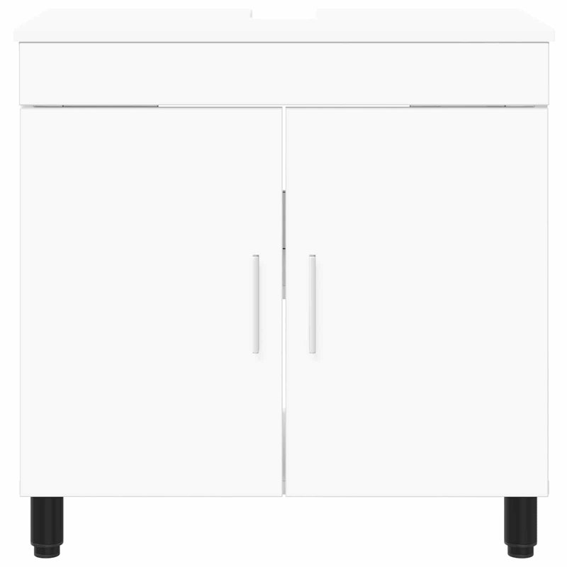 60cm Bathroom Vanity Base Only, White
