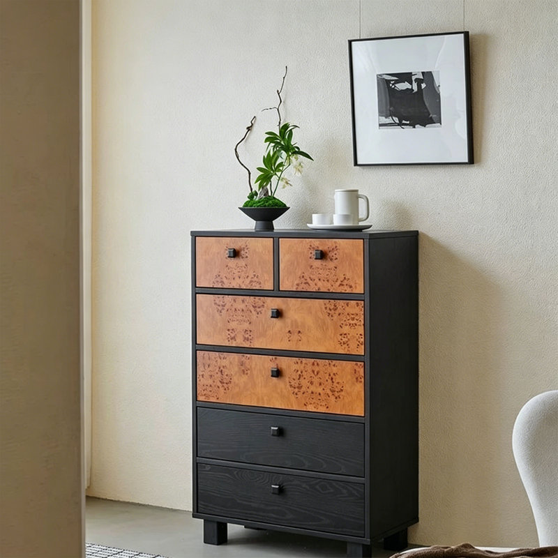 Commode d'appoint de style moyen moyen