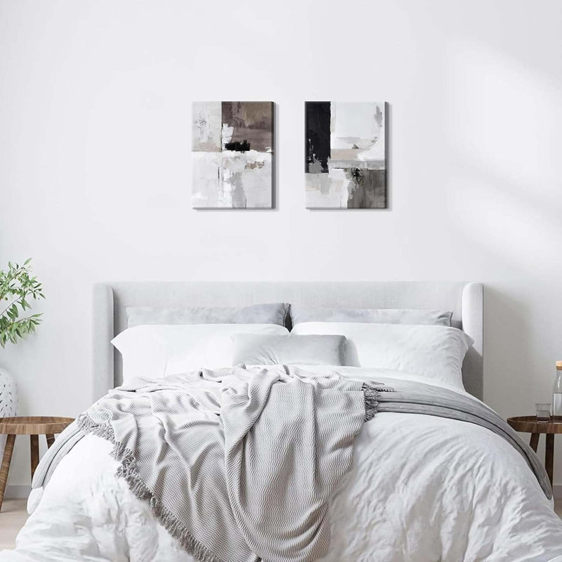 2 Piece Wrapped Canvas Wall Art