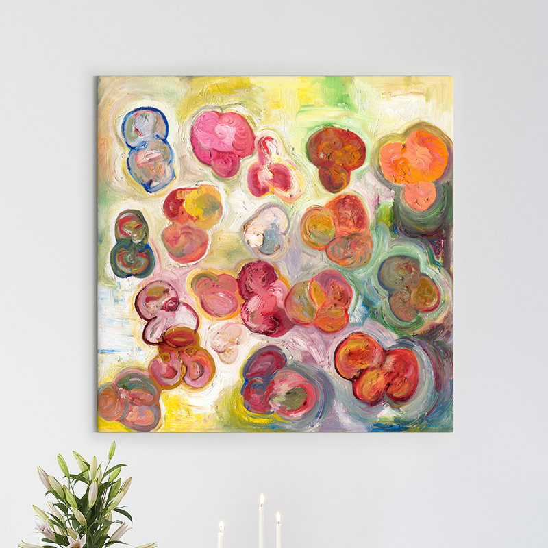 Particles Painting by Irina Gorbman, 36" H x 36" W