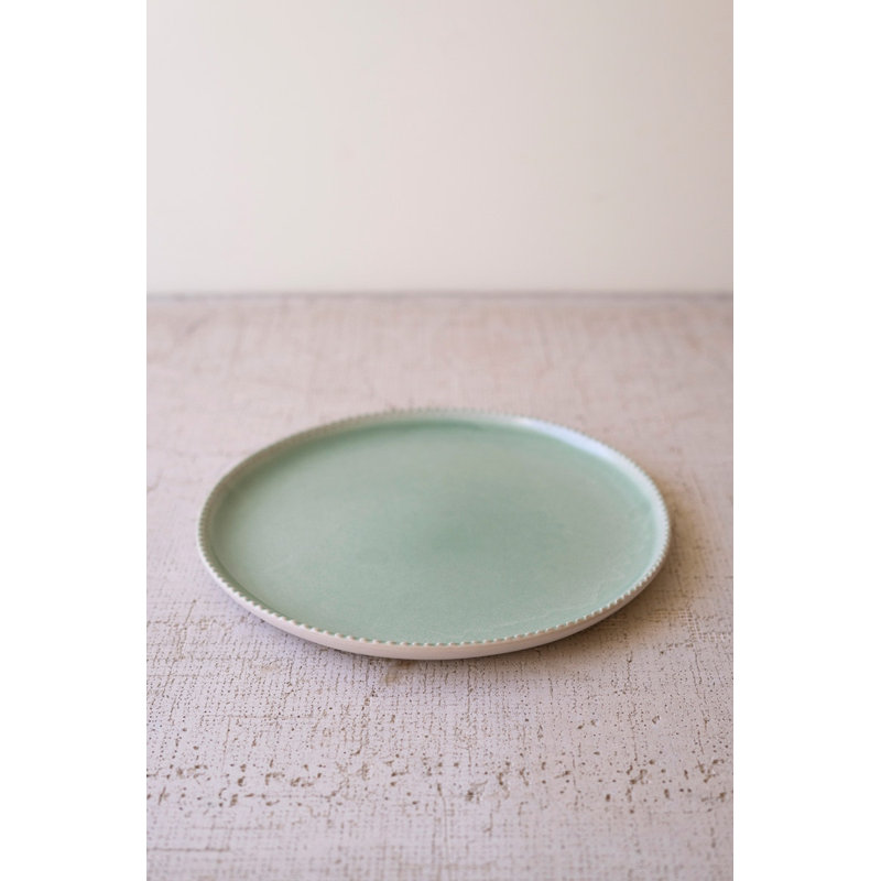 Service de vaisselle en céramique Kalalou Mist, Green