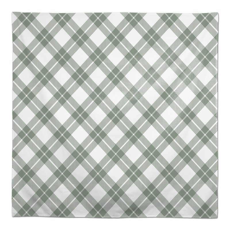 Nappe à carreaux Abdul-Hafiz, Vert