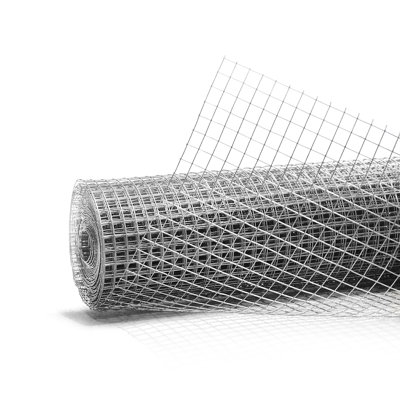 4 ft. x 25 ft. 19 Gauge Hot-Dipped Galvanized Hardware Cloth with Mesh Size 1/2" x 1/2" for Chicken Coop/Run/Cage/Pen/Vegetables Garden and Home Improvement Project