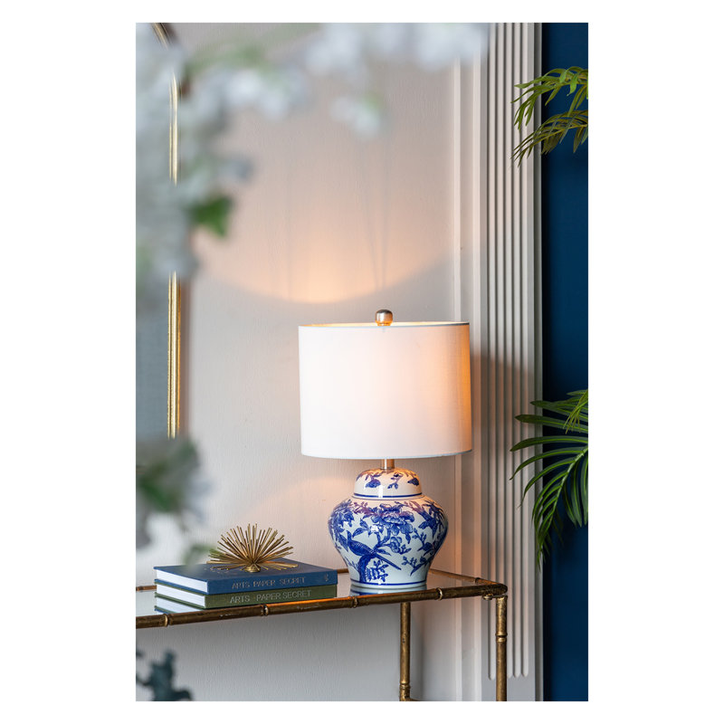 Bunion Ceramic Table Lamp, 19.3" H x 12 'W x 12" D