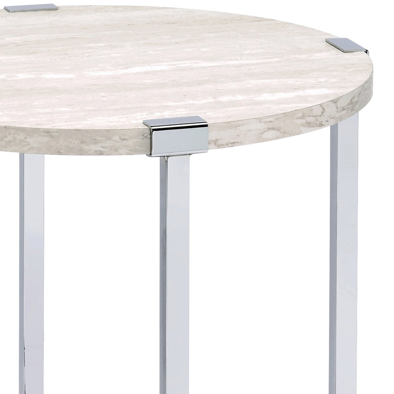 End Table With X Shape Base