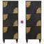 Solid Wood Rectangle Accent Cabinet