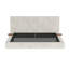 Lit tapissier Cloud avec table d'appoint coulissante-1899275897