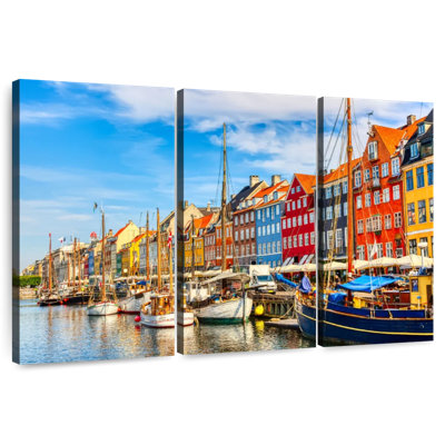 Maisons de bord de mer de Sebbie Nyhavn
