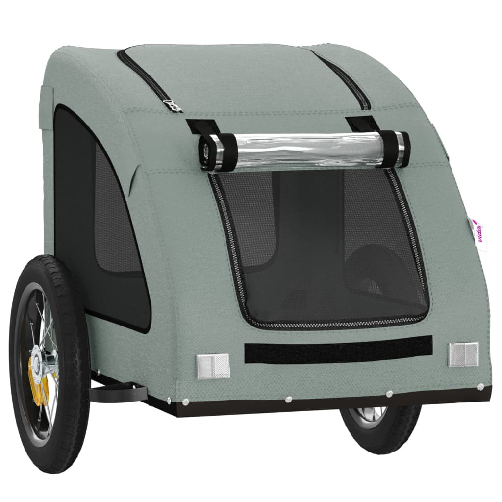 Vidaxl dog bike best sale trailer