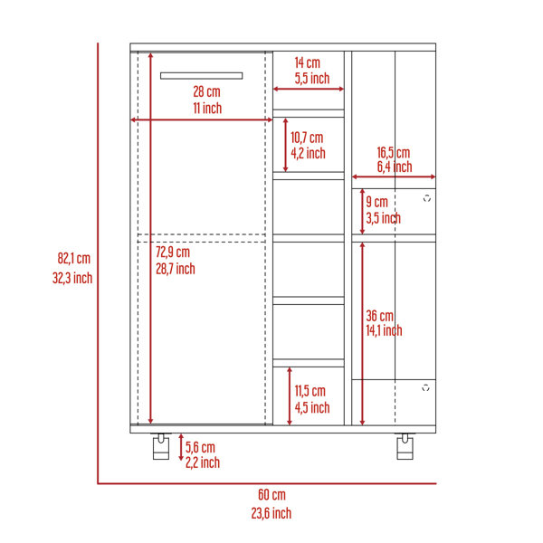 Dimensions du produit