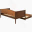 Lit de jour simple avec couchette Fallbrook